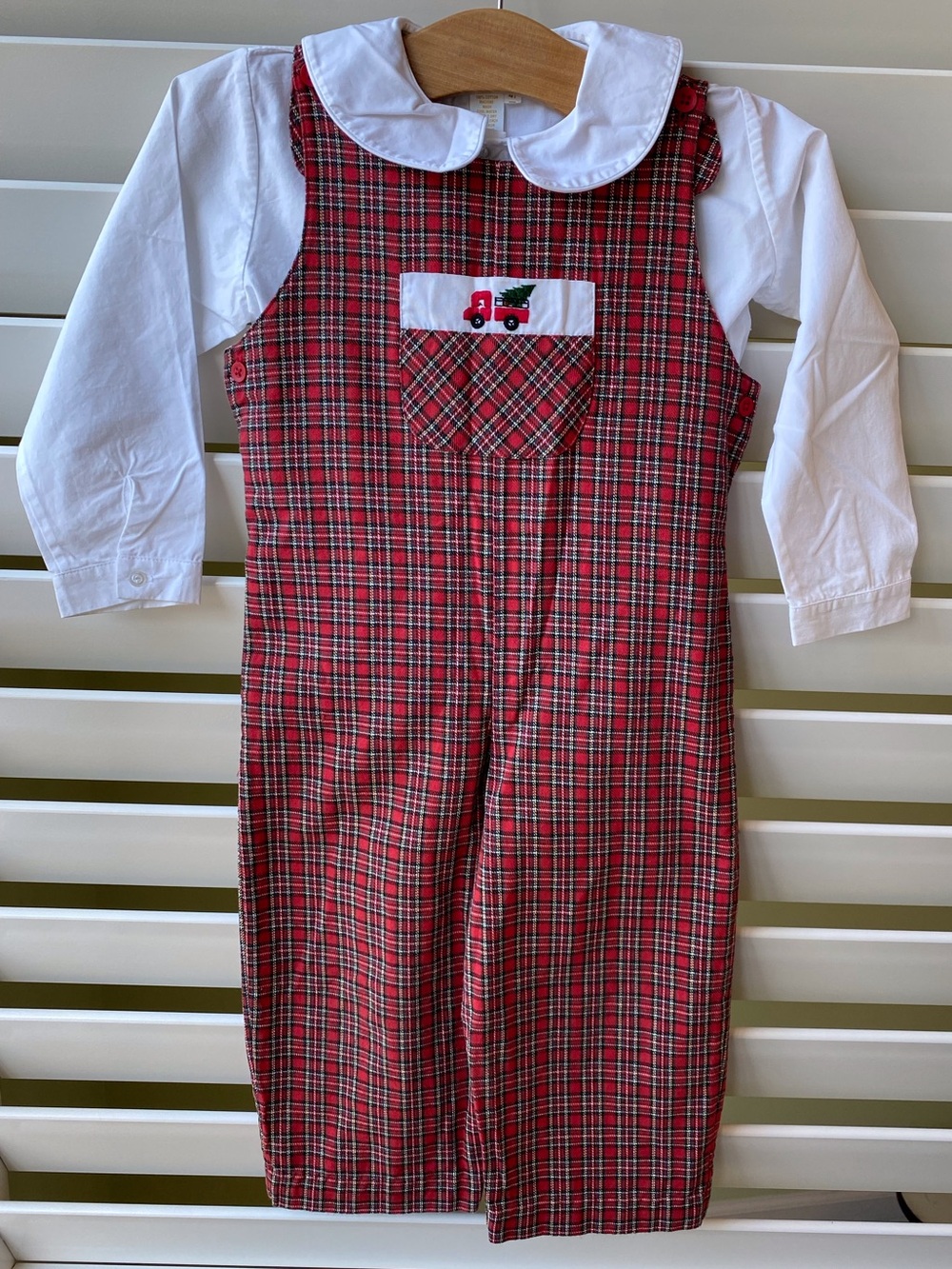 Strasburg children boy holiday bodysuit
